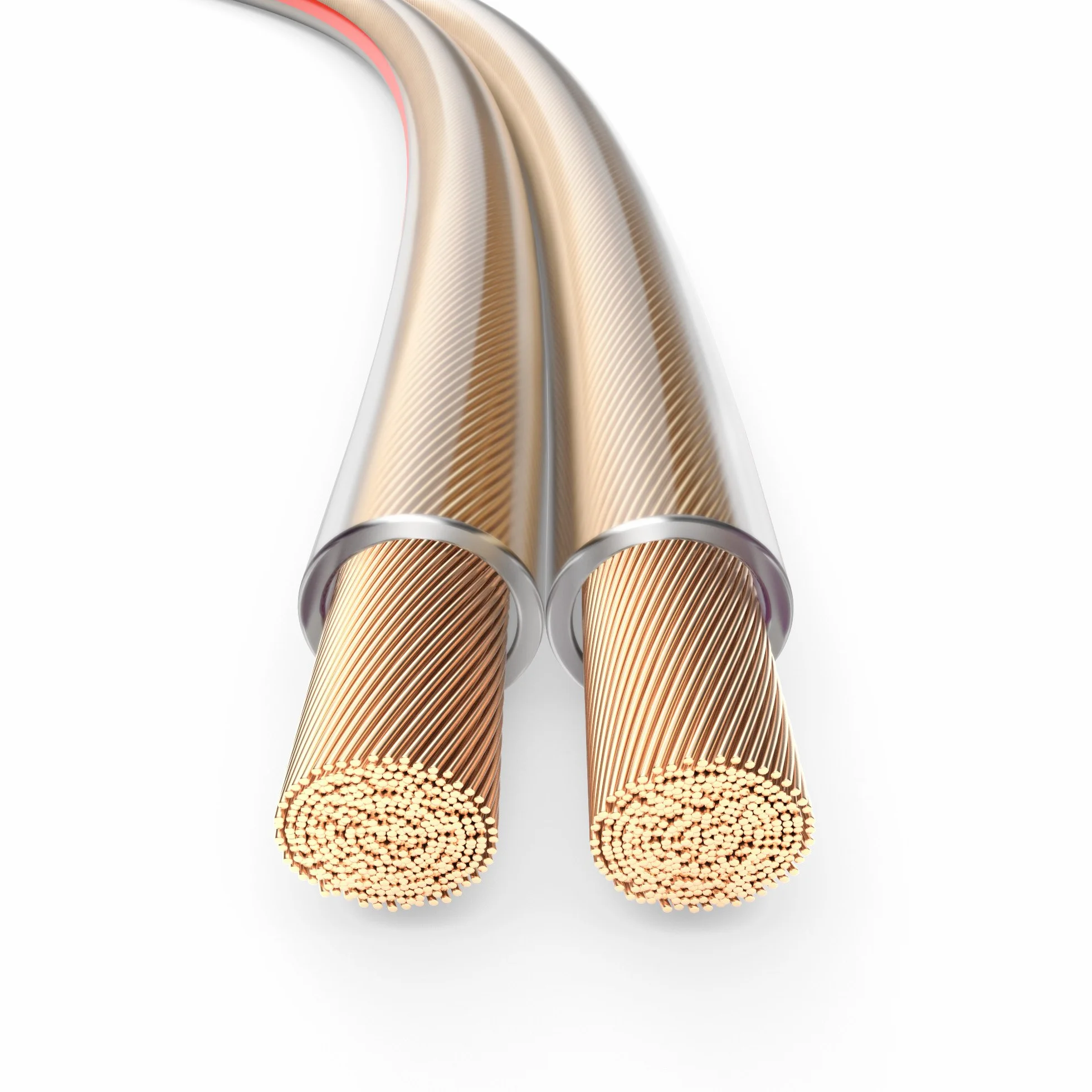 PureLink Kabel głośnikowy OFC 2 x 4,00 mm² 10,0 m, przezroczysty