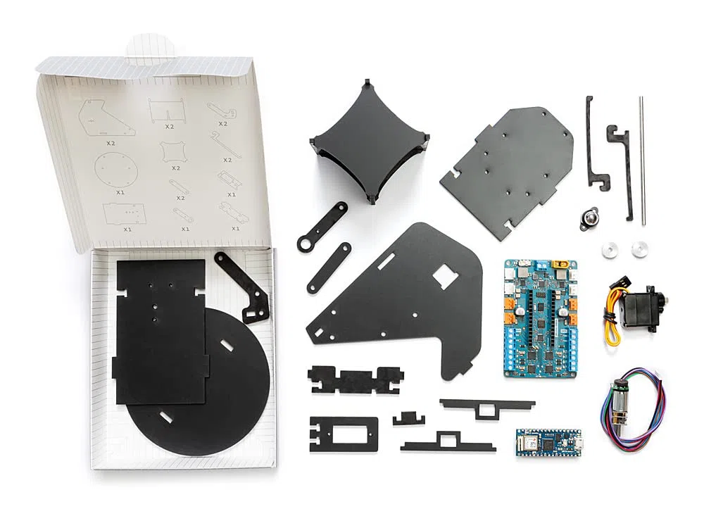 Arduino Engineering Kit REV2 [AKX00022] – zaawansowany zestaw do nauki praktycznej z zakresu inżynierii, robotyki i automatyki z pełnym programem nauczania i projektami z życia wziętymi