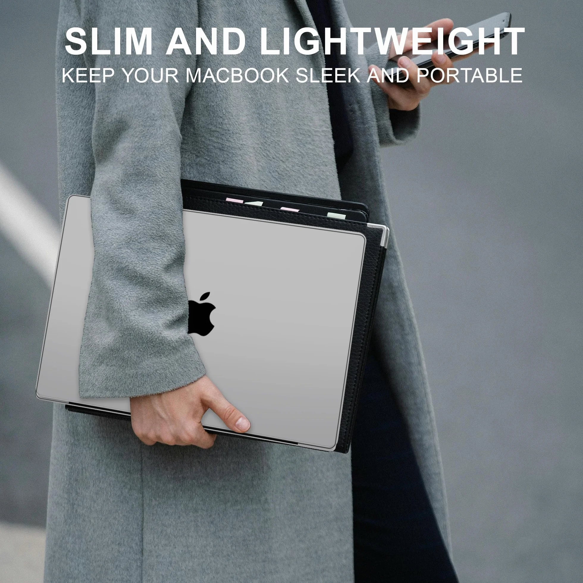 Etui kompatybilne z 2026 MacBook Air 15 cala M5 M4 M3 M2 Obudowa Ochronna 2025 2024 2023 A3448 A3241 A3114 A2941, Ultra-cienki Hard Case 15,3”, Matowy Przezroczysty