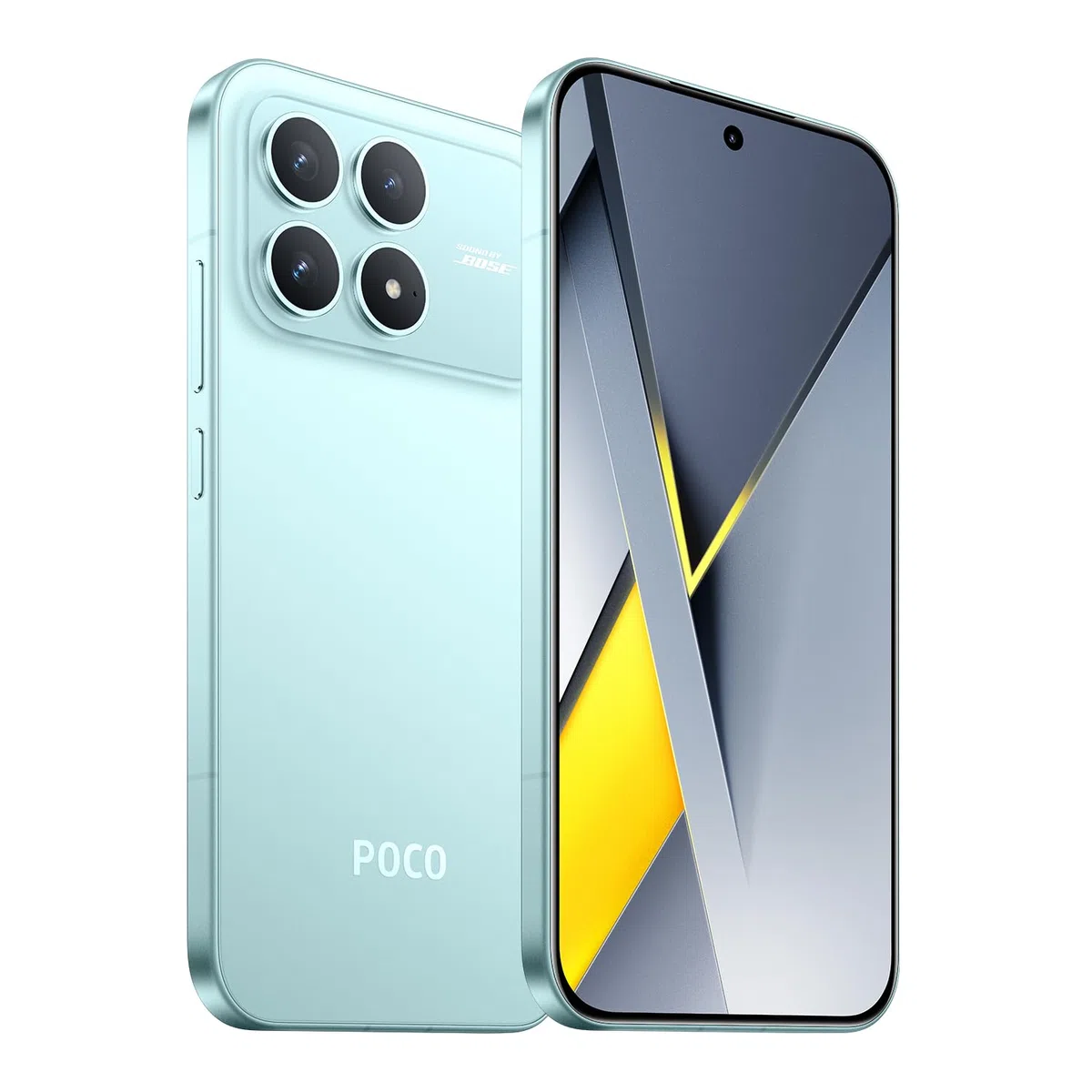XIAOMI POCO F8 Pro, smartfon 12 + 512 GB, wyświetlacz AMOLED 16.7 cm 120 Hz, potrójny aparat 50 MP, teleobiektyw 60 mm, dźwięk firmy Bose, bateria 6210 mAh (typ), niebieska, ładowarka nie wchodzi w