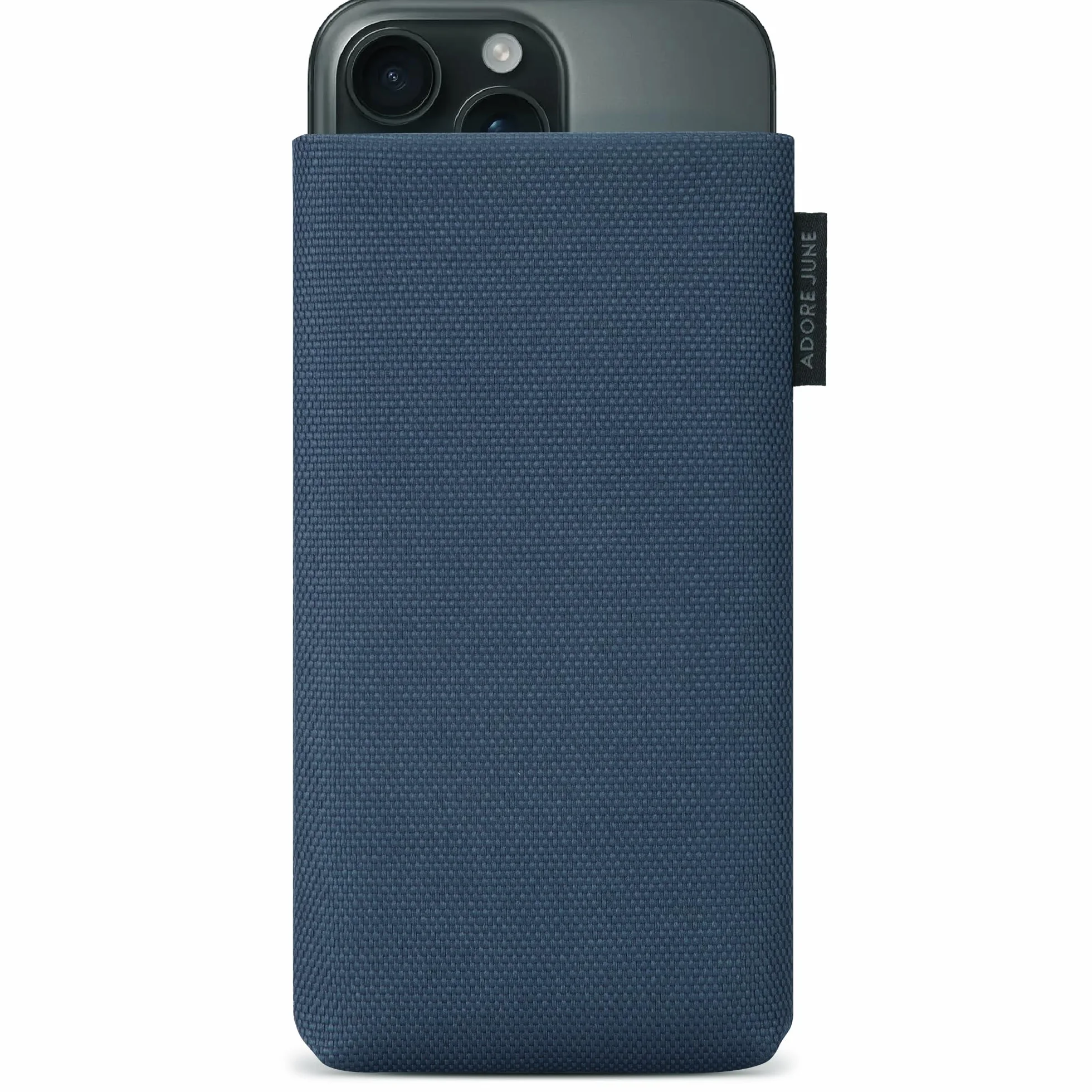 Adore June Classic Etui na telefon komórkowy z recyklingu niebieskie iPhone 16 Pro Max 2024 R-PES