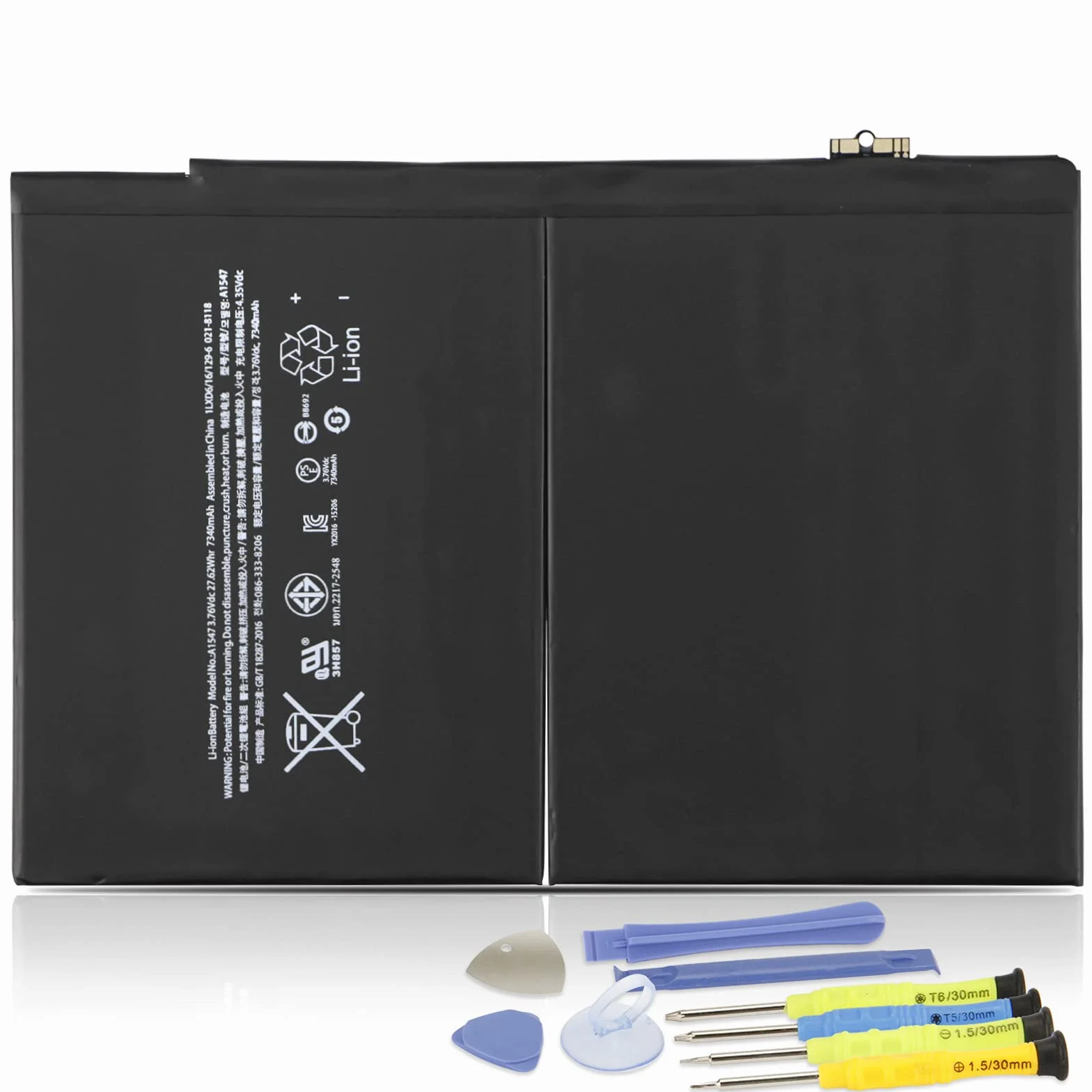 K KYUER A1547 Tablet Battery Compatible with iPad Air 2 A1566 A1567