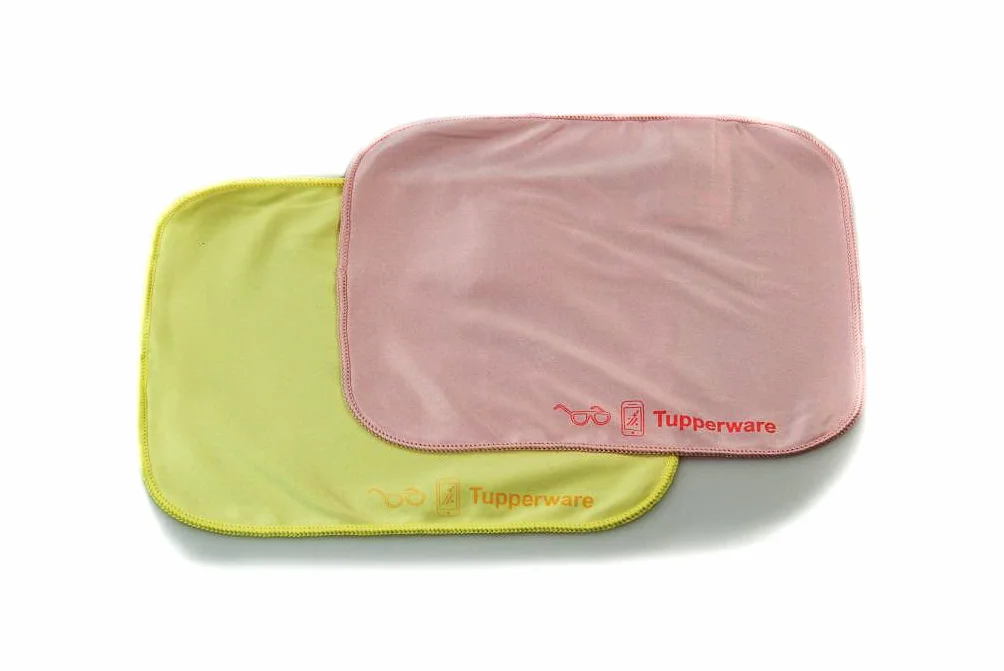 Tupperware Żółte + różowe włókno Pro - wykonane z materiałów pochodzących z recyklingu