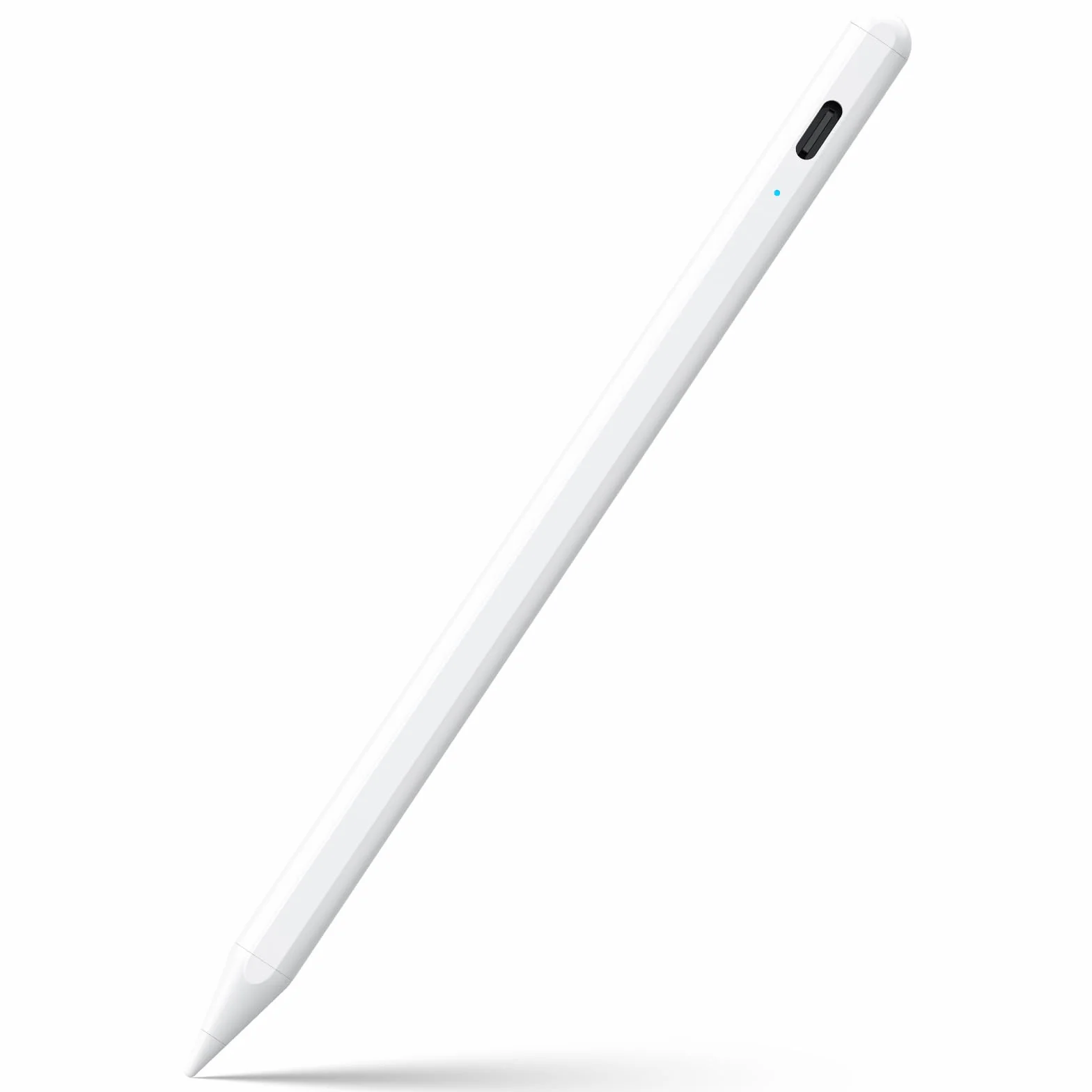 Rysik do iPada 6-11. generacji, 2 x szybkie ładowanie, aktywny rysik, kompatybilny z Apple iPad Pro 2018-2025, 27.9 cm/32.8 cm/M4, iPad Air 3/4/5/M2/M3, iPad mini 5/6 generacji, biały