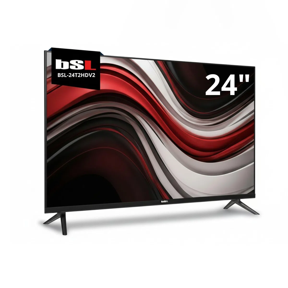 Telewizor 24" BSL-24T2HD LED HD 1366x768 | 60 Hz | USB | DVBT2 HD H.265 | DVB-S2 | HDMI