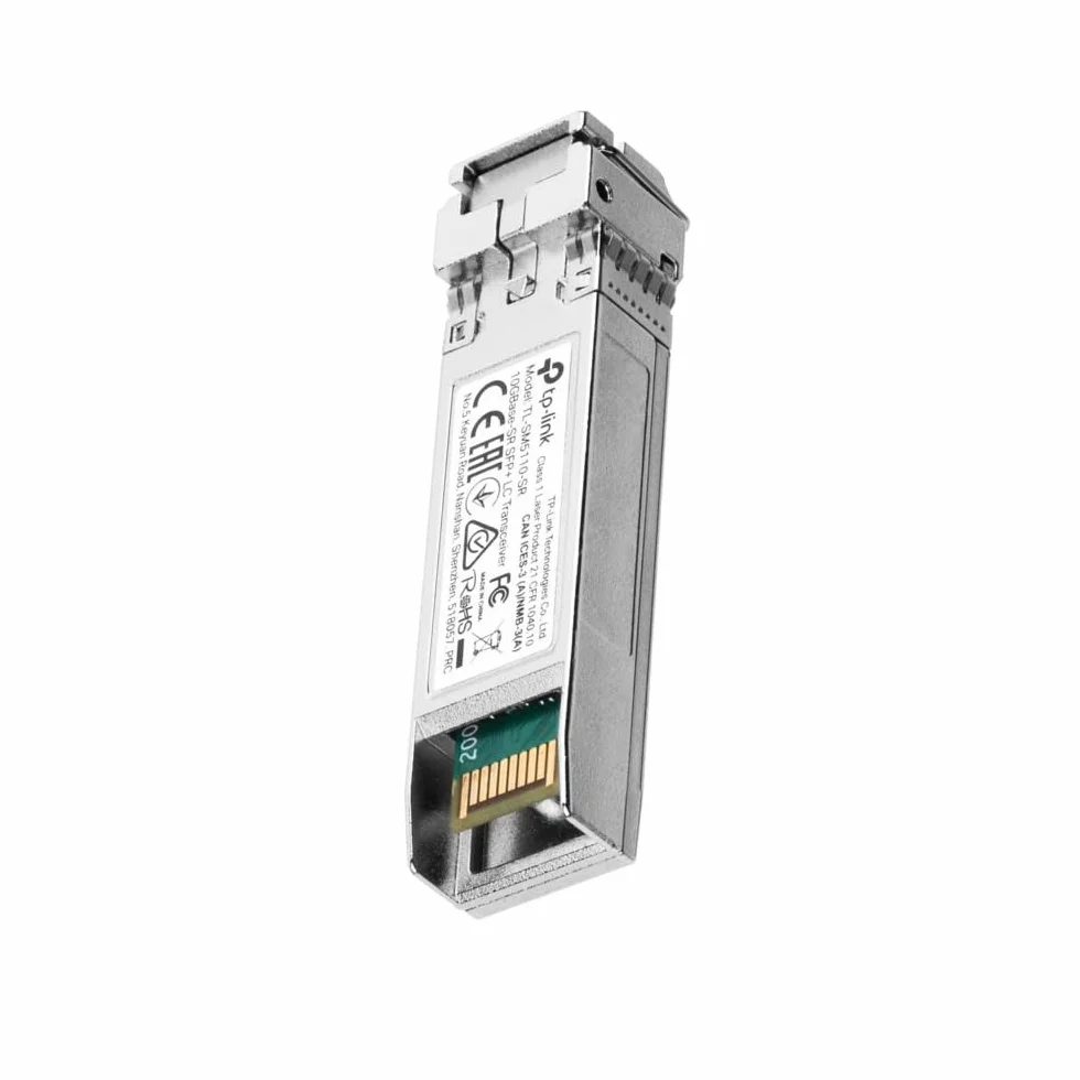 TP-Link TL-SM5110-SR | Moduł SFP+ 10GBase-SR | LC Duplex | Zasięg do 300 m | Wielomodowy
