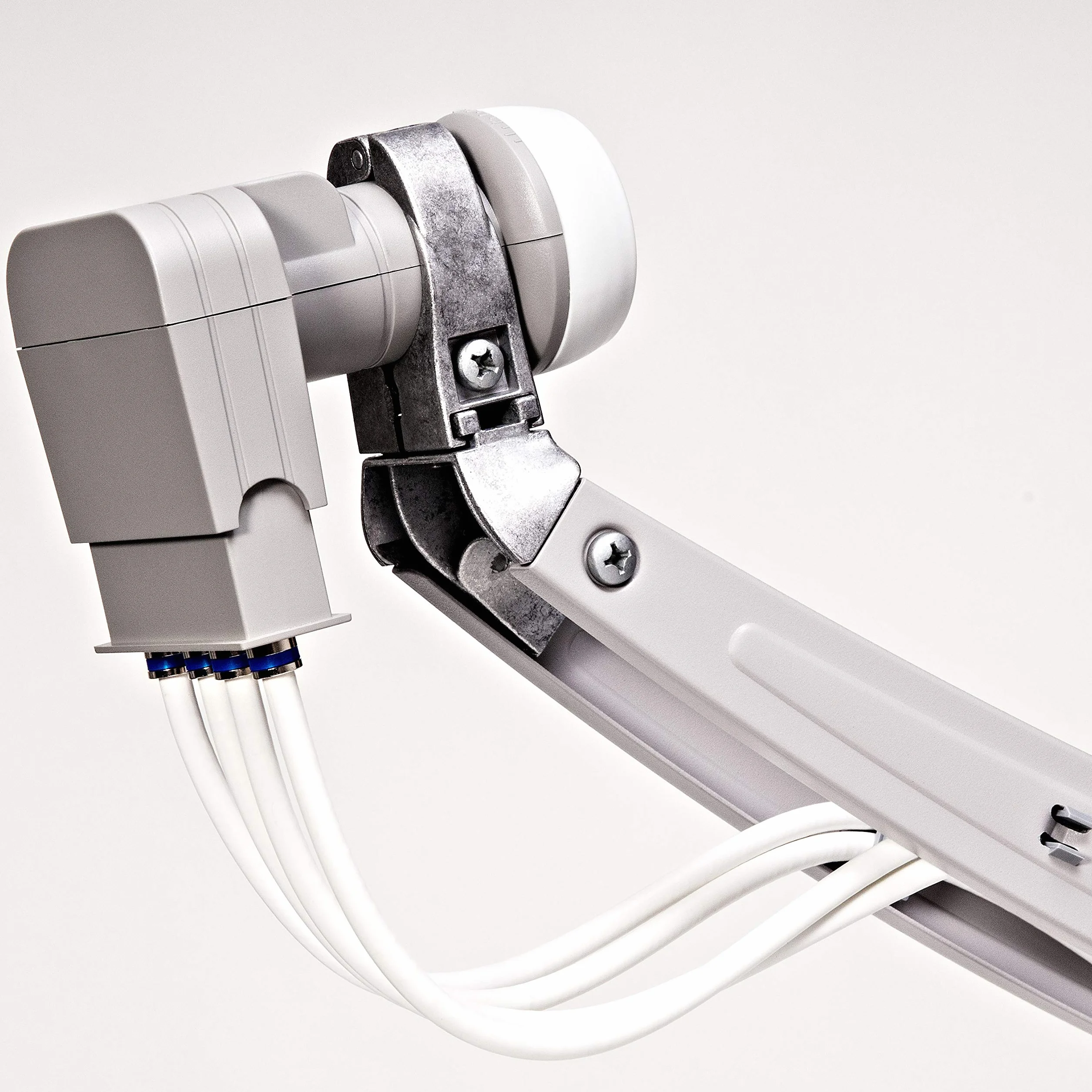 Fuba DAA 780 W Aluminium-Satelliten-Parabolantenne (38,50 dB, Große 78 cm) weiß
