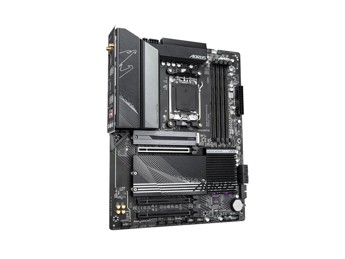GIGABYTE B650 AORUS Elite AX V2 (AM5/ LGA 1718/ AMD/ B650/ ATX/ 5-letnia / DDR5/ Triple M.2/ PCIe 5.0/ USB 3.2 Gen2X2 Type-C/WiFi 6E/ 2.5GbE LAN/Q-Flash Plus/EZ-Latch/płyta główna)