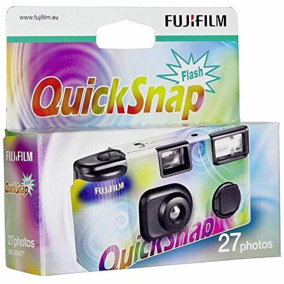 Instax Quicksnap W Ec Fl 27Ex Cd20 7130784 Kamera Jednorazowa, 13 x 7 x 4 cm