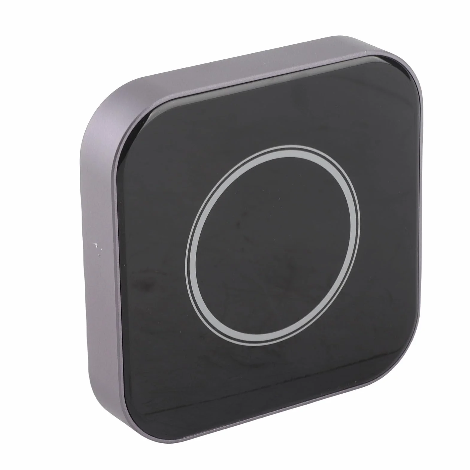 Generic Automatyczny Adapter Bezprzewodowy 4G LTE Car Video Entertainment Box do i Auto z funkcją Dzielonego Ekranu dla Pojazdów, Stop Aluminium