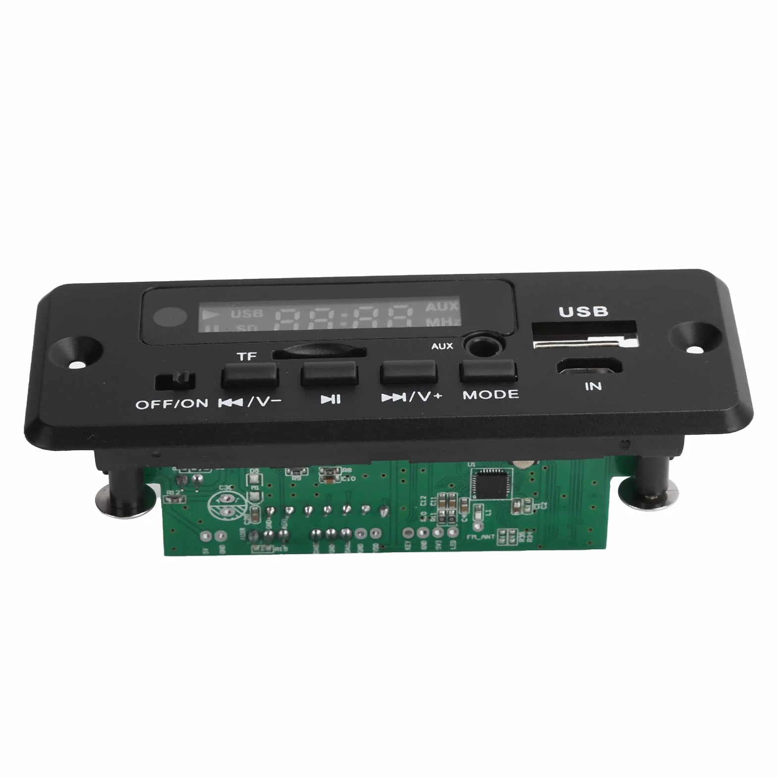 Płyta Dekodera MP3, Uniwersalny Moduł Dekodowania WAV 12V5V Płyta Dekodera Wzmacniacza FM MP3, Płyta Dekodowania USB/SD/FM/LINE MP3