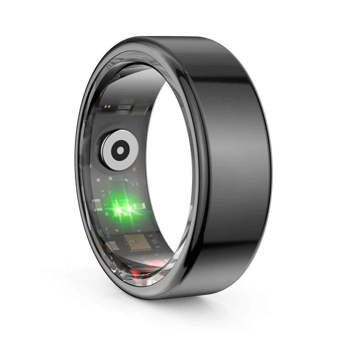 Inteligentyczny pierścień, IP68 inteligentny pierścień dla kobiet i mężczyzn z monitorem snu, tętna, ciśnienia krwi, tlenu, wodoodporny fitness tracker, krokomierz, licznik kalorii, kroków
