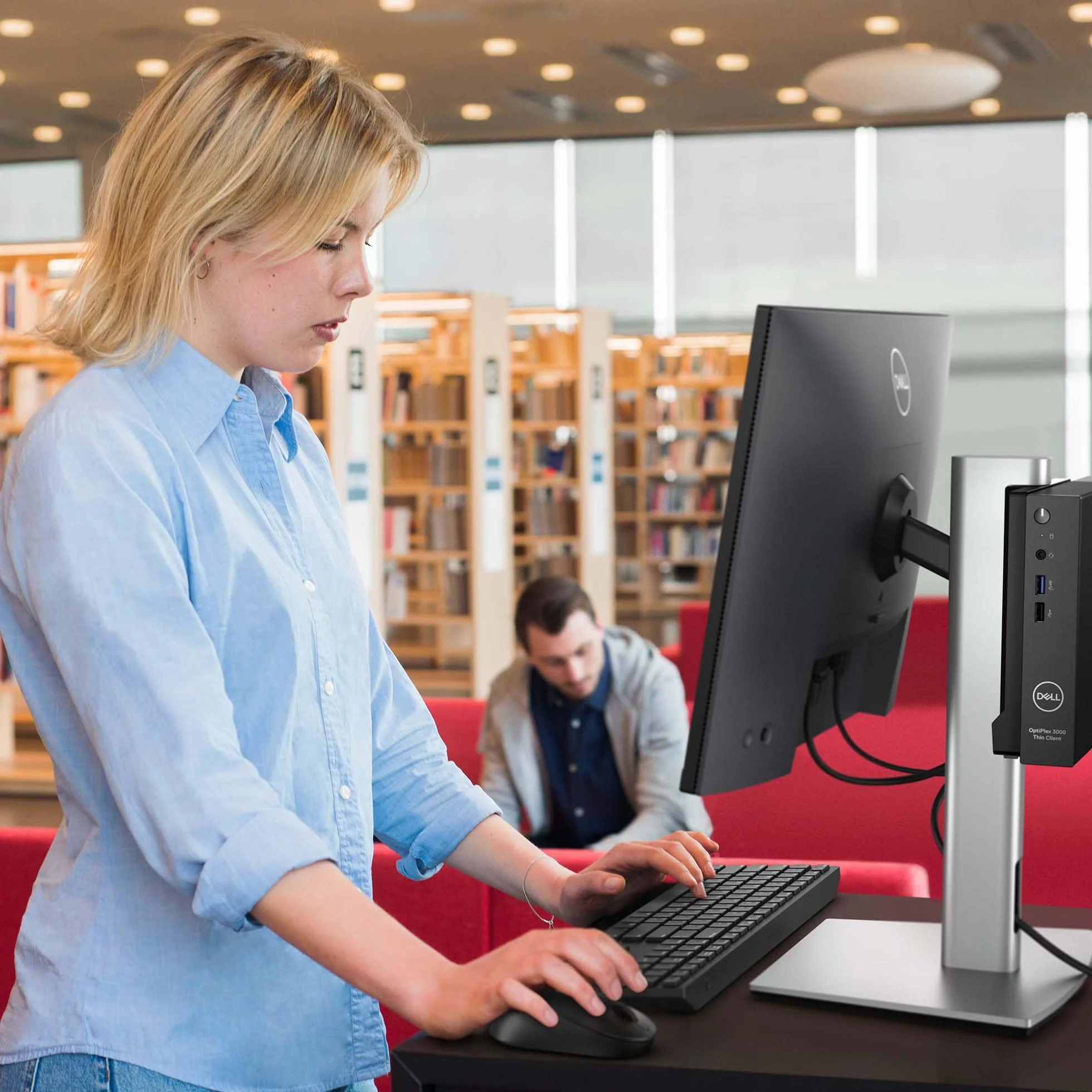 Dell Pro bezprzewodowa klawiatura i mysz - KM5221W - włoska (QWERTY) - czarna