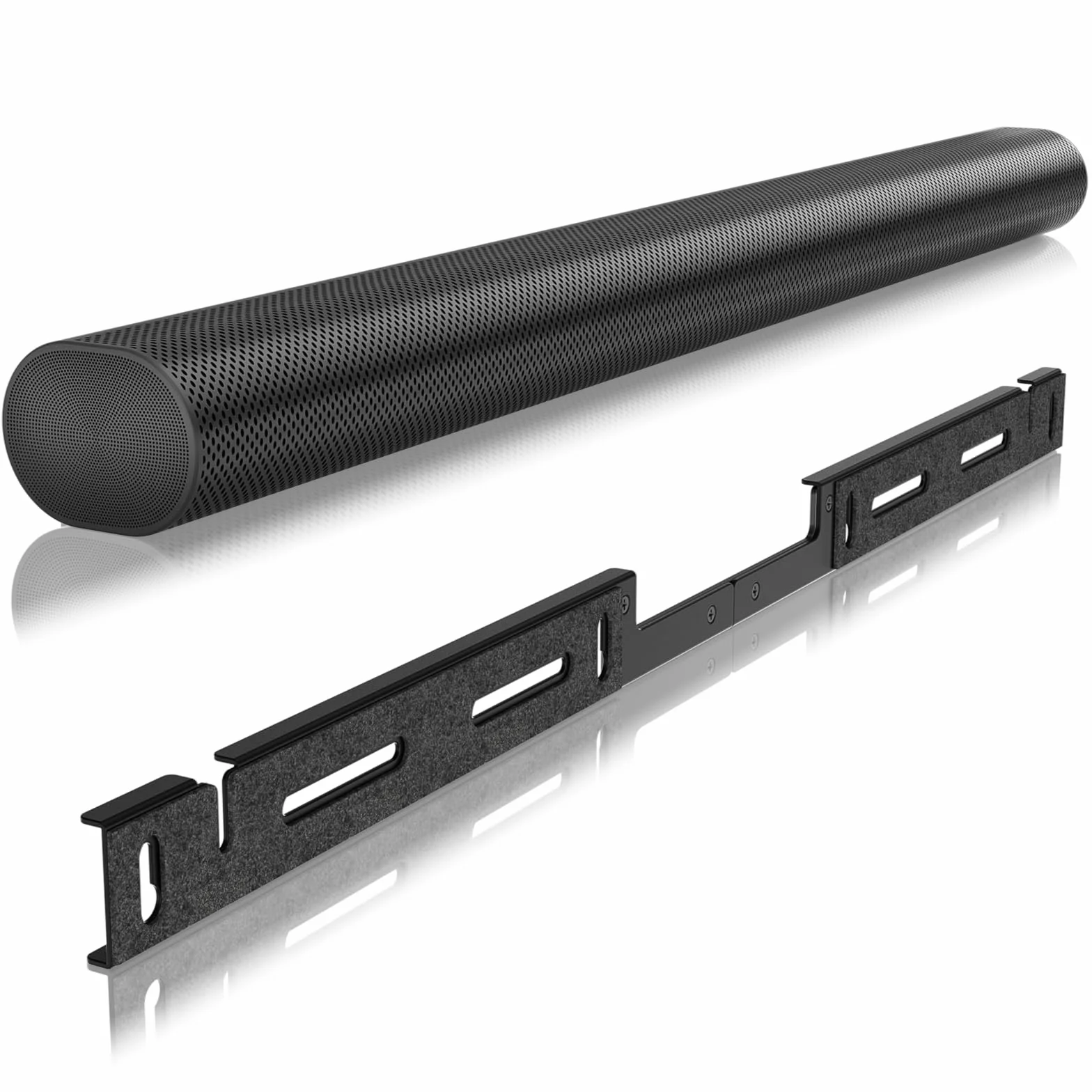 notiela Heavy-Duty uchwyt na soundbar do Sonos Arc i Sonos Arc Ultra uchwyt ścienny - pływająca metalowa półka do Sonos Arc i Arc Ultra, łatwy w montażu uchwyt ścienny Soundbar