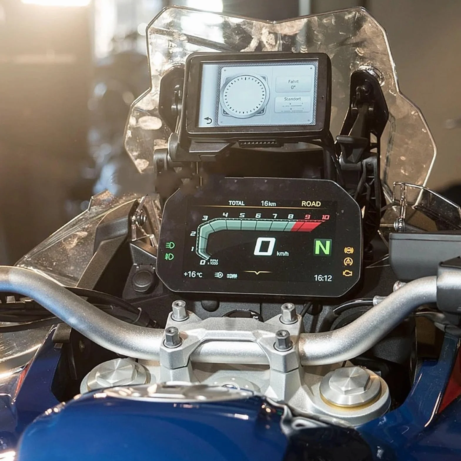 Pasuje do BMW F750GS F850GS ADV Akcesoria do telefonu komórkowego Uchwyt do nawigacji GPS Płyta montażowa(Set)