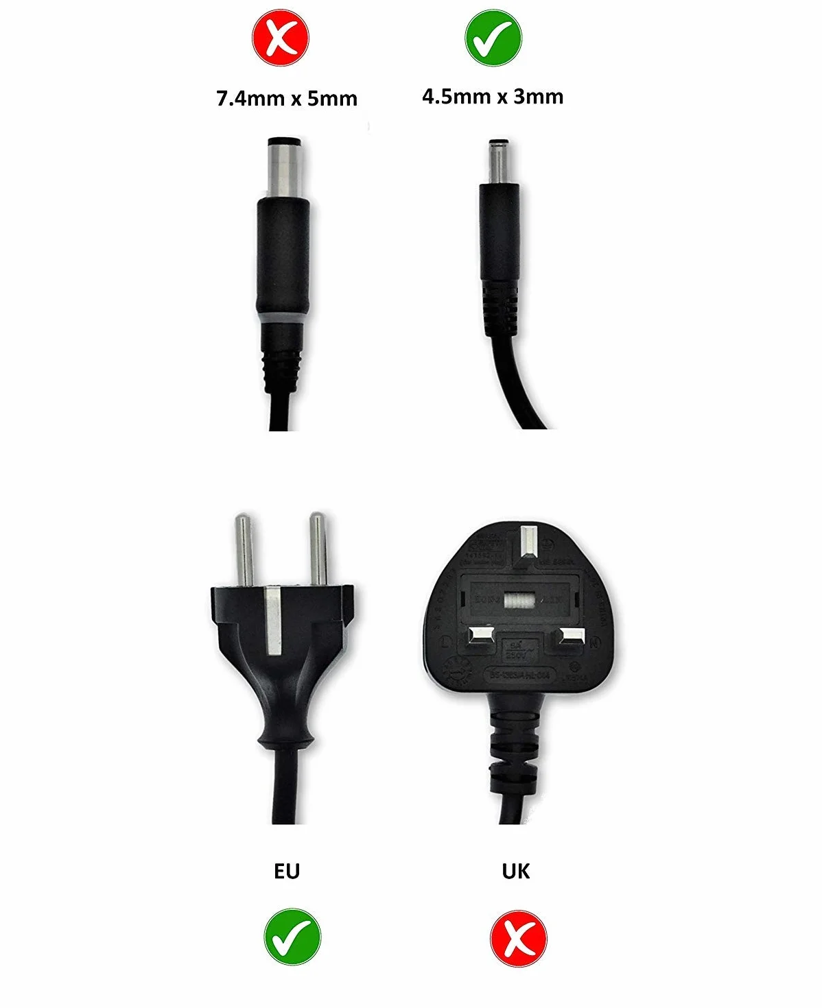 Oryginalny zasilacz Dell KXTTW 45W Notebook Laptop Ładowarka Zasilacz - Charger AC Adapter