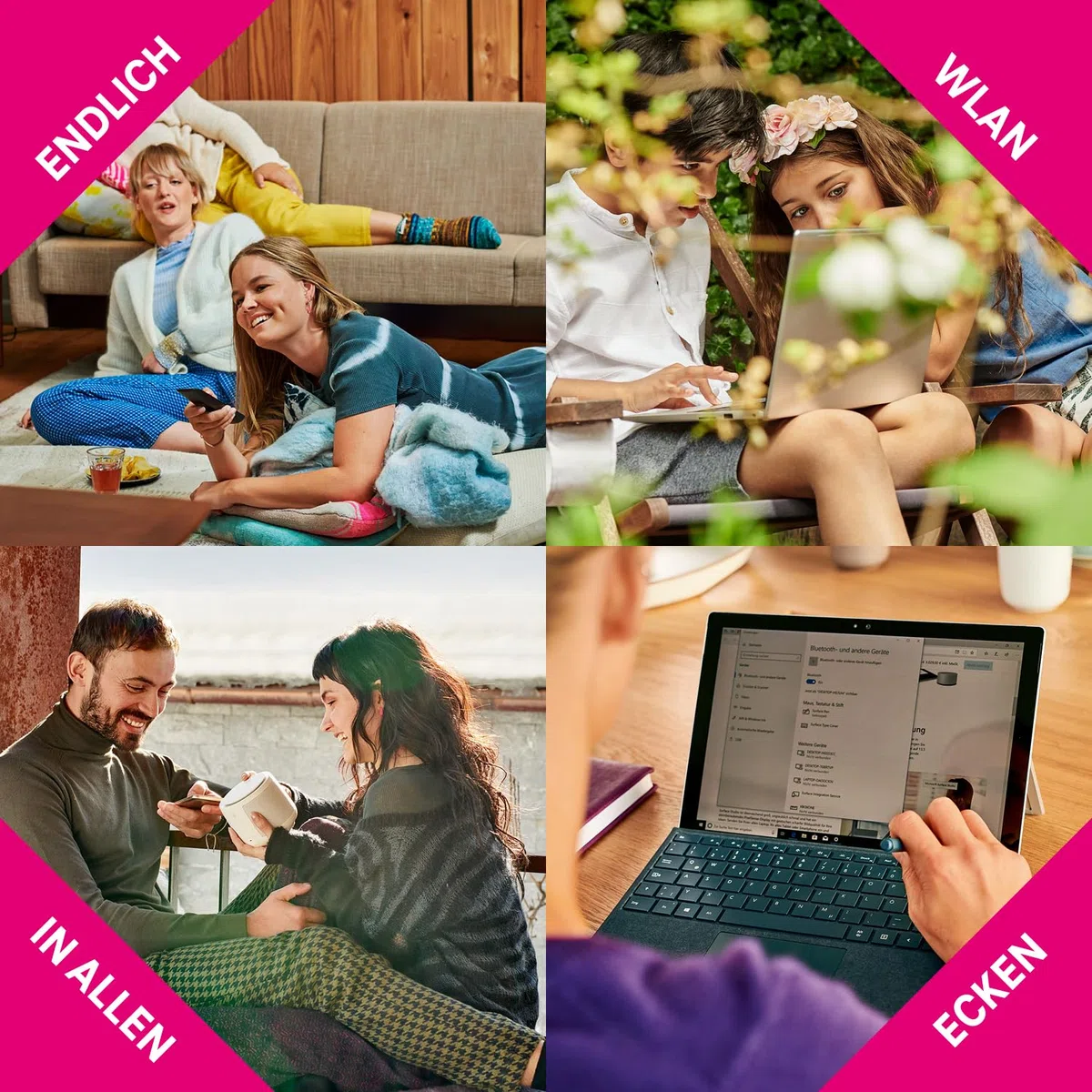 Telekom Router Speedport 7 I Wi-Fi 7 router do podłączenia telekomunikacyjnego, modem światłowodowy, do 6760 Mbit/s, zintegrowana technologia Mesh i magenta SmartHome, idealny do oglądania telewizji w