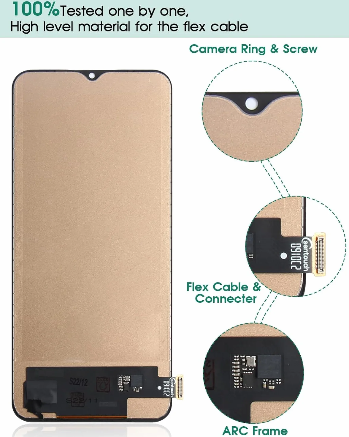 Wyświetlacz LCD TFT do Xiaomi Mi 10 Lite 5G zestaw naprawczy ekran dotykowy digitizer