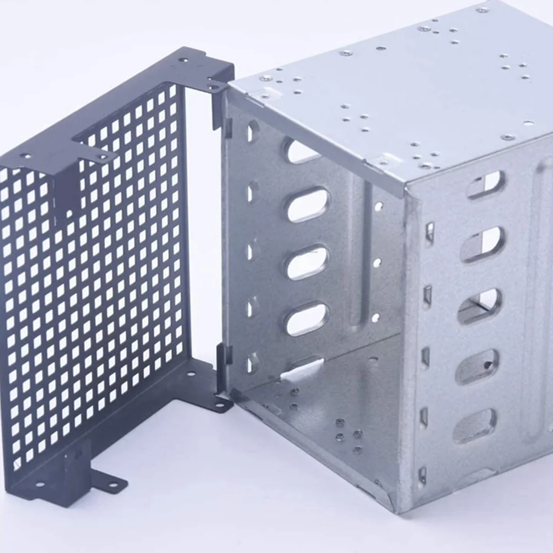 5,25 na 5 x 3,5 HDD Cage Rack obudowa dysku twardego adapter