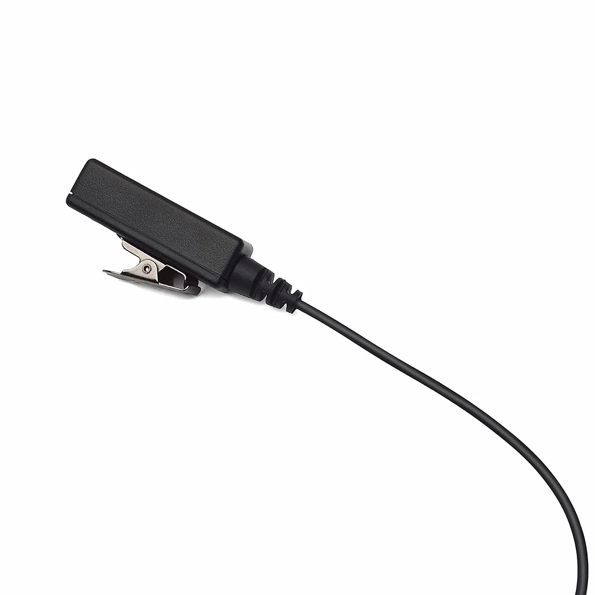 Mikrofon słuchawkowy PTT Earmold do Motorola DP3400 XIRP8200 Radio dwukierunkowe czarny