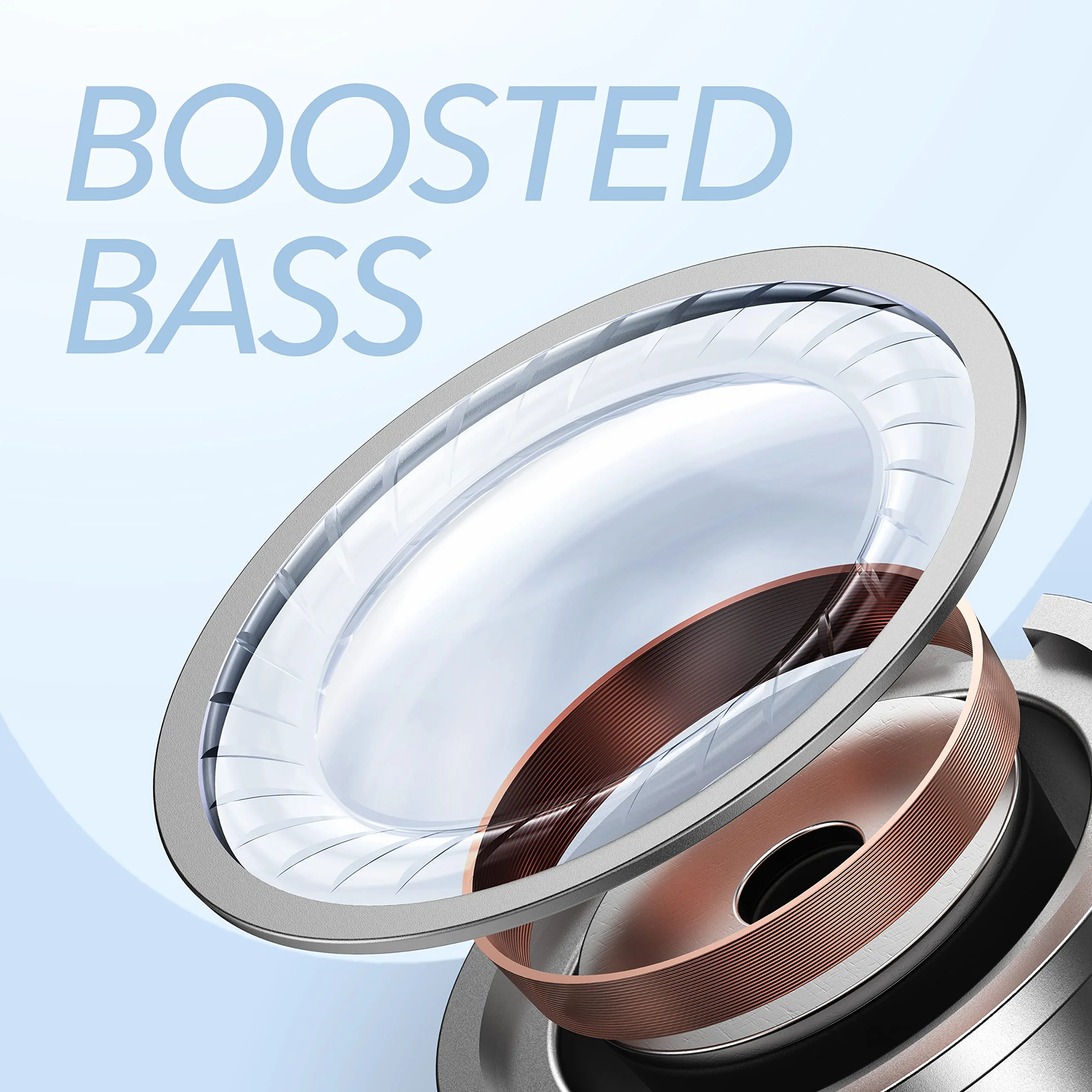 soundcore by Anker P2 Mini prawdziwie bezprzewodowe słuchawki douszne, przetworniki 10 mm, duże basy, niestandardowy korektor, Bluetooth 5.3, 32-godzinny czas odtwarzania, USB-C, szybkie ładowanie