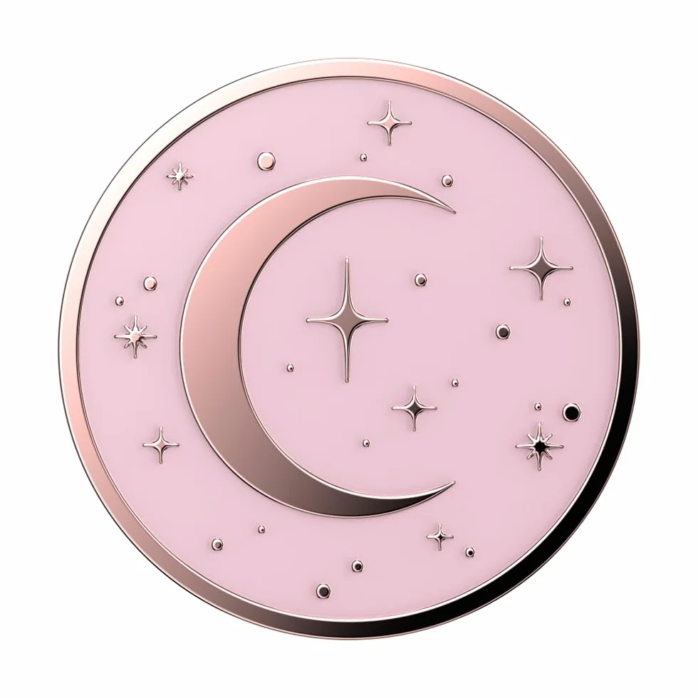 PopSockets: PopGrip - Rozkładany uchwyt i podstawka do telefonów oraz tabletów z wymiennymi krążkami PopTops - Enamel Dainty Cosmic