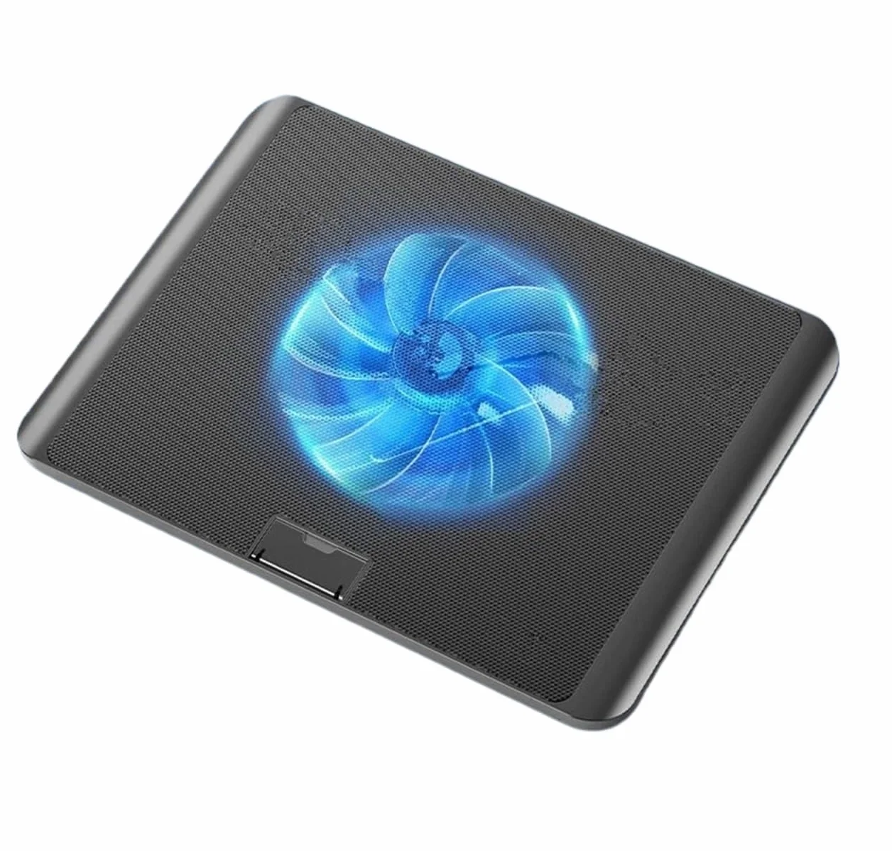 Podkładka chłodząca pod laptopa Oświetlenie RGB Podkładka chłodząca do laptopa Dwa wentylatory 3200 obr./min Cicha chłodnica Chłodzenie laptopa do gier 11-17 cali(One Fan)