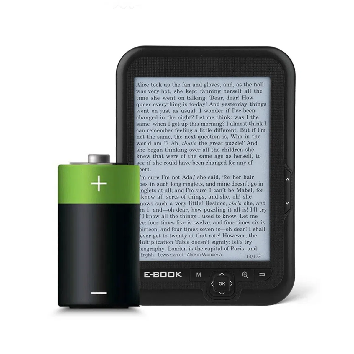 Czytnik EBOOK 300 DPI 6-calowy Czytnik Wyświetlacz ze Współczynnikiem Kontrastu Niebieska Obudowa 8 GB dla Miłośników Książek (Diocheg0c5esti2u-03)