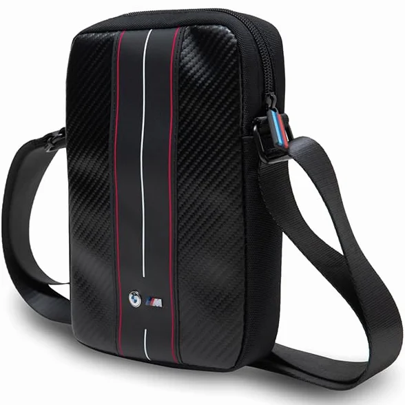 CG Mobile BMW torba BMTB8COMSCAKR 8" czarna Carbon Red Stripes