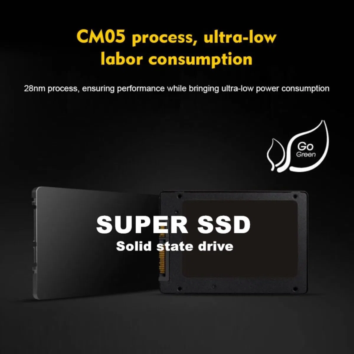 Dysk SSD 1TB/2TB/4TB SATA3 o wysokiej prędkości 2,5-calowy, odpowiedni dla laptopów i komputerów stacjonarnych, z uniwersalną prędkością odczytu do 550MB/s, wbudowaną pamięcią flash 3D NAND, dyski SSD