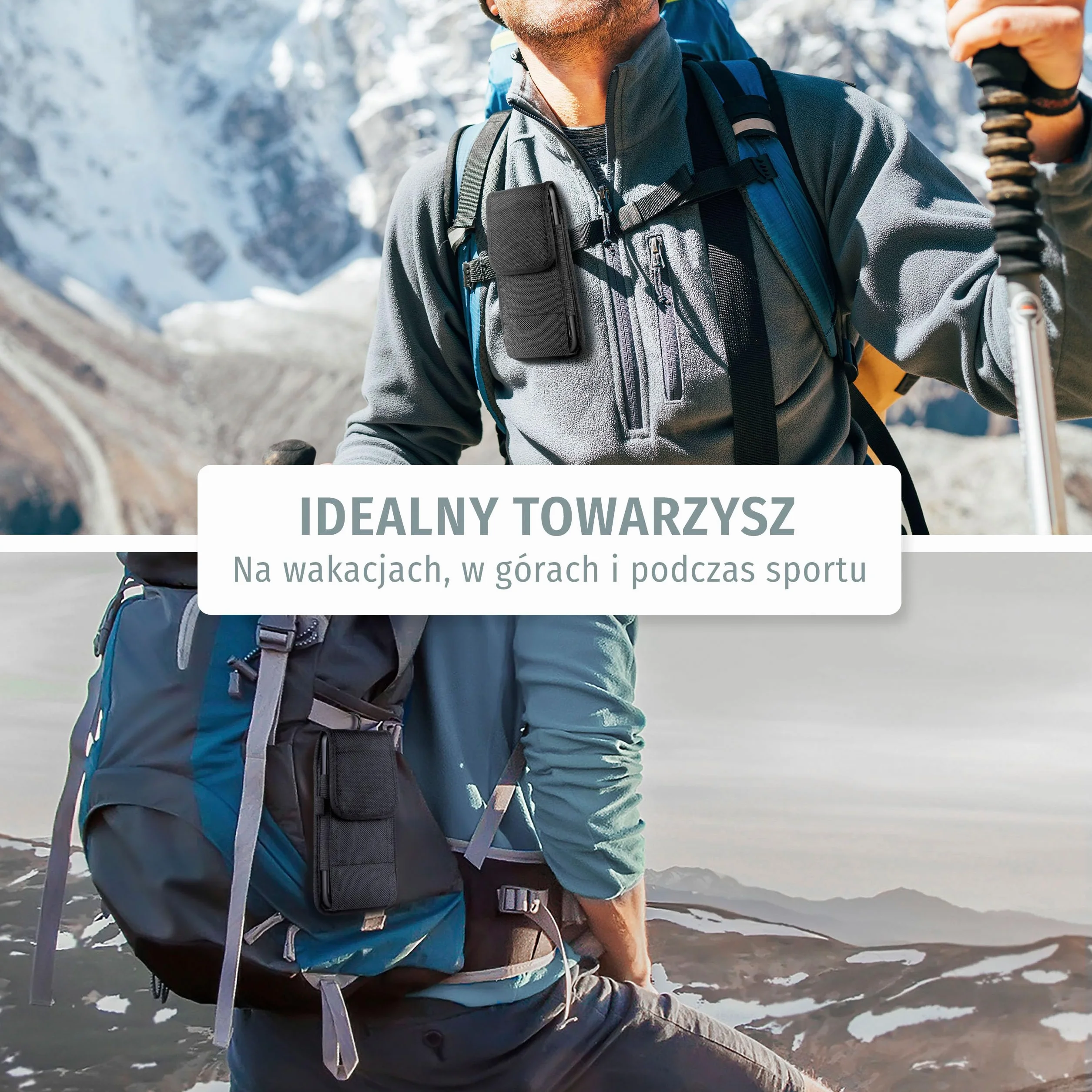 moex Agility Case do Samsung Galaxy A52 / A52s 5G etui ze szlufką na pasek, pokrowiec na pasek na telefon komórkowy outdoorowe etui na telefon komórkowy, nylonowy pasek etui na telefon komórkowy