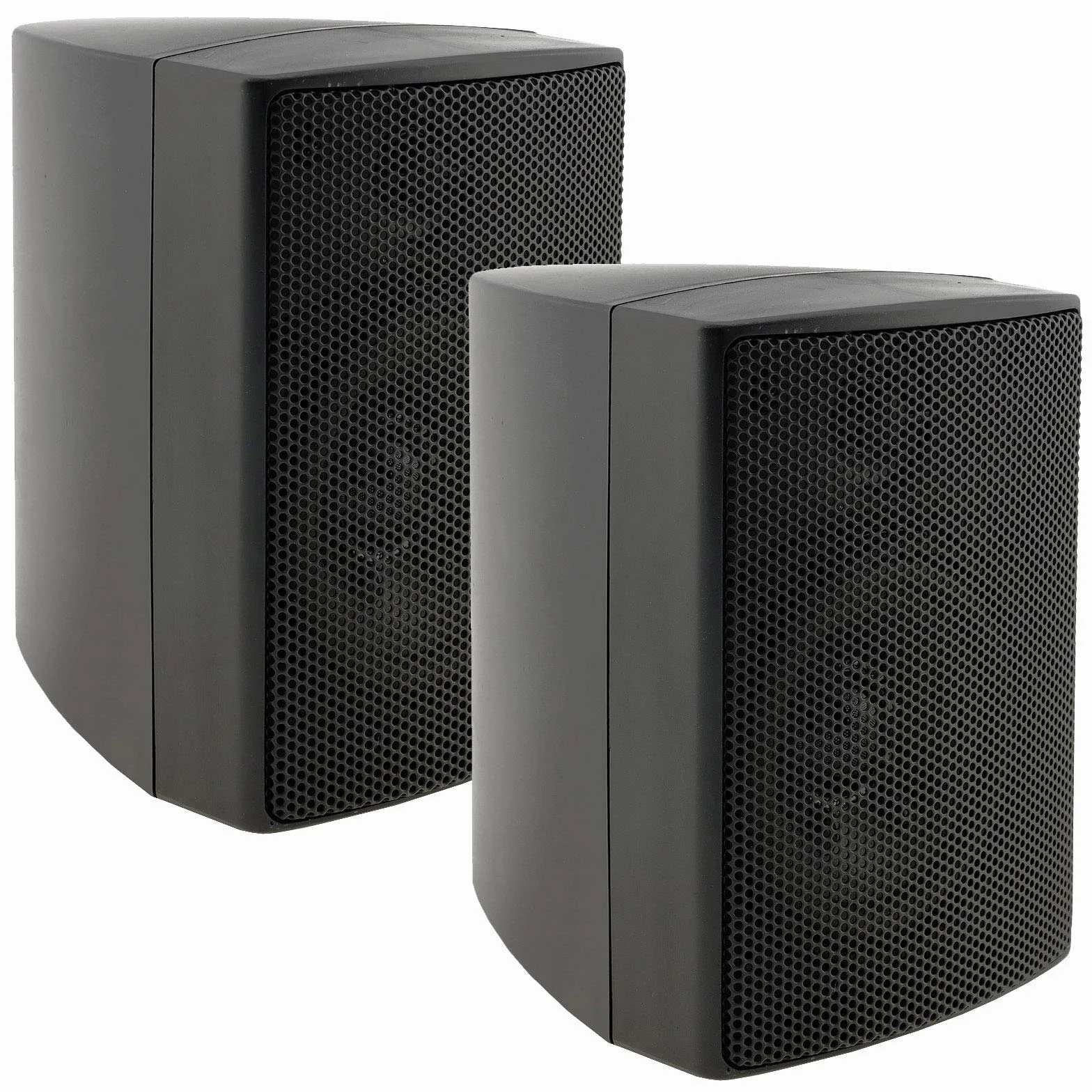 ChiliTec 2-drożne głośniki ścienne stereo HiFi 40 W 8 Ohm czarny