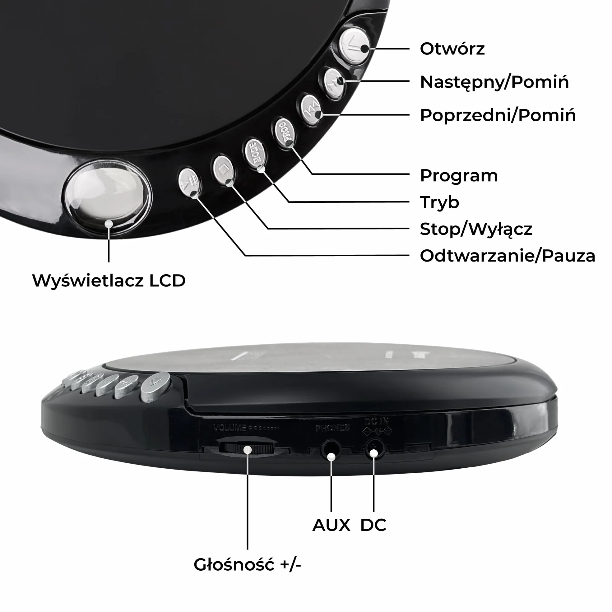 Denver DM-24 Standard Discman