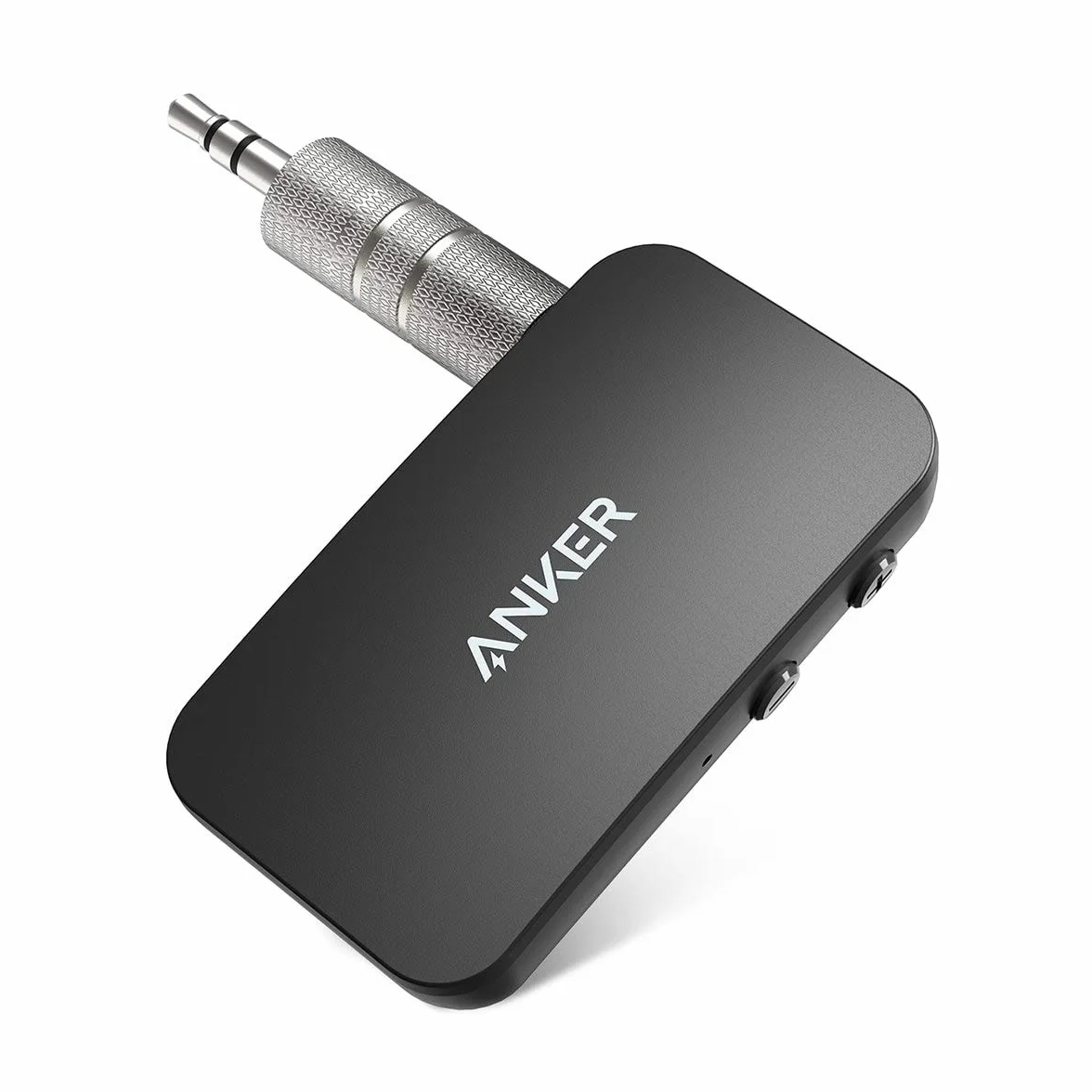 Soundsync Anker Odbiornik Bluetooth do strumieniowego przesyłania muzyki z Bluetooth 5.0, 12-godzinny czas pracy baterii, rozmowy w trybie głośnomówiącym, do samochodu, słuchawki, głośniki