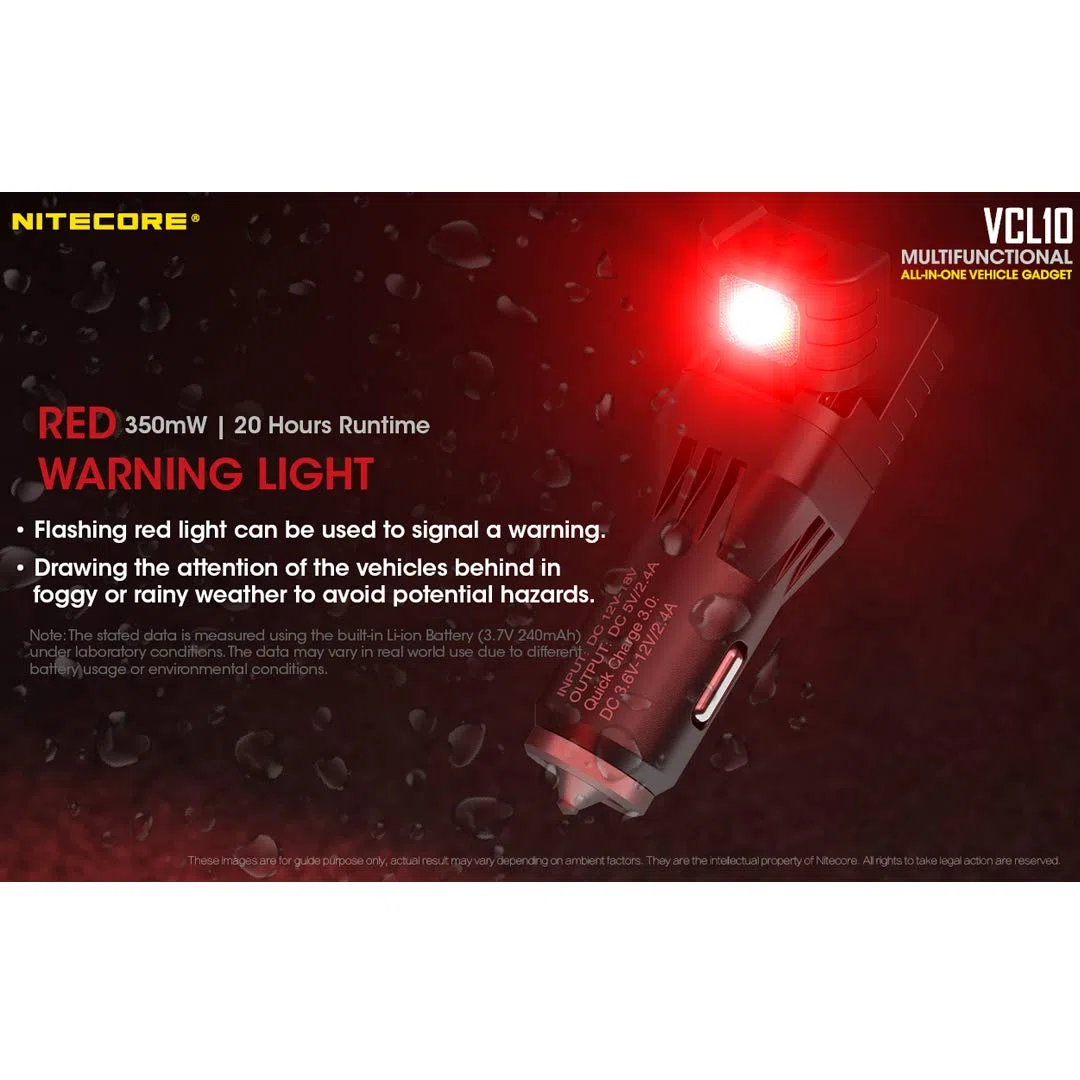 Nitecore VCL10 - gadżet All in ONE