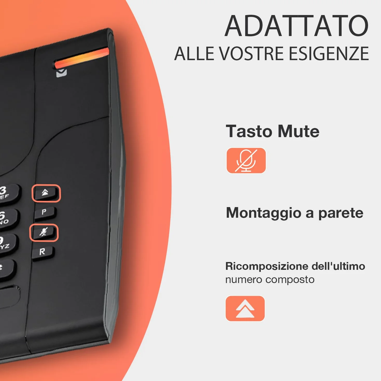 Alcatel Temporis 180 PRO Telefon Stacjonarny
