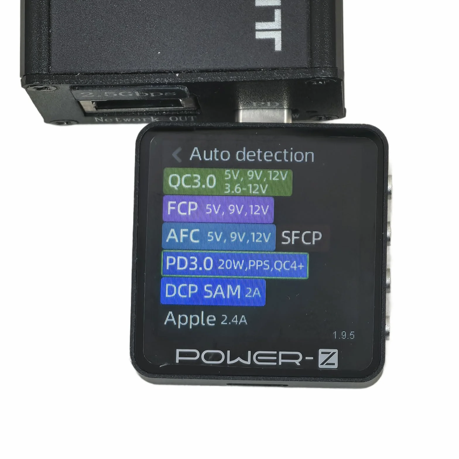 Rozdzielacz PoE 2,5 Gb/s adapter USB-C 20 W PD3.0 PPS QC 4+/3.0 802.3at