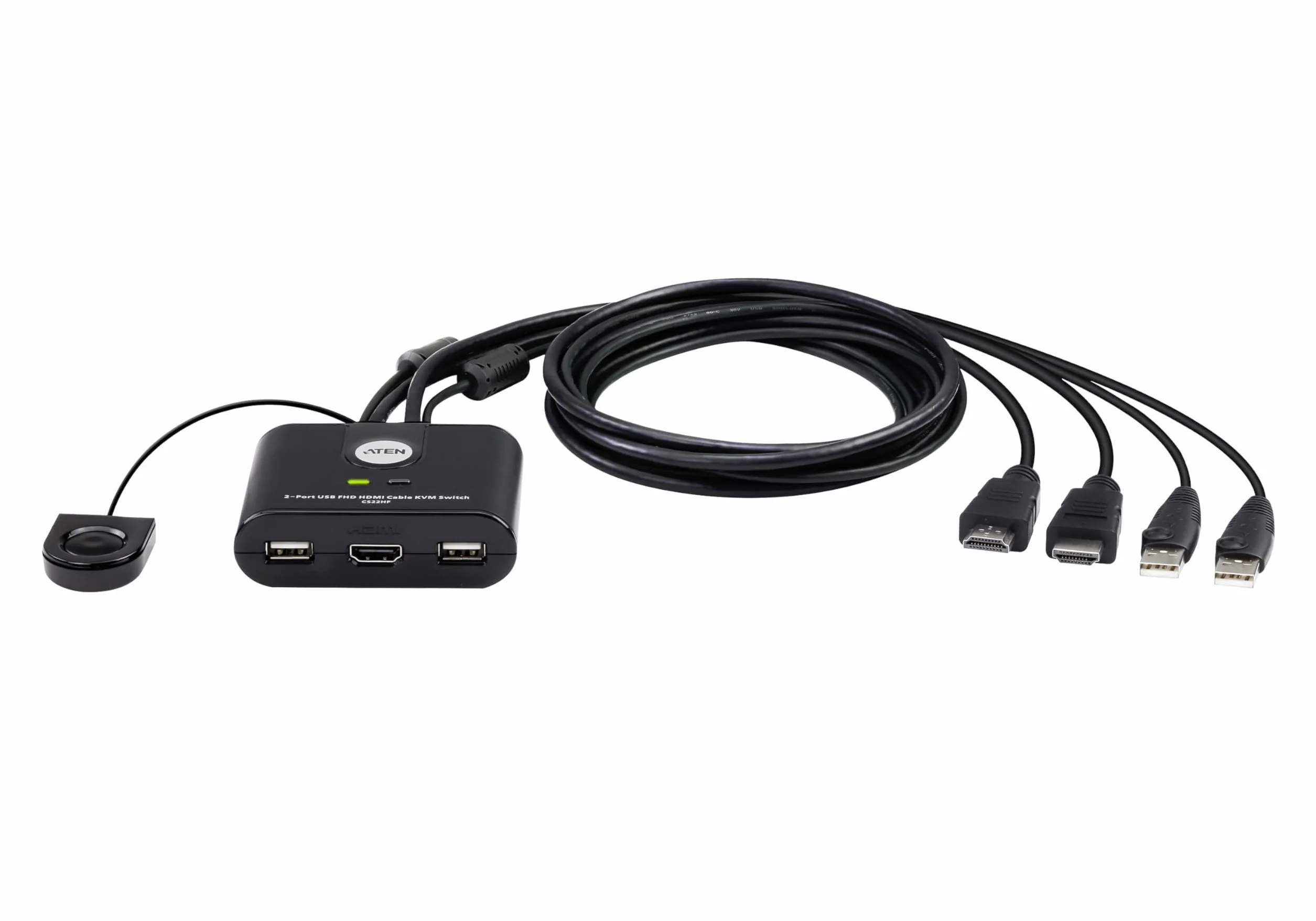 KVM 2-Port USB FHD HDMI Cable