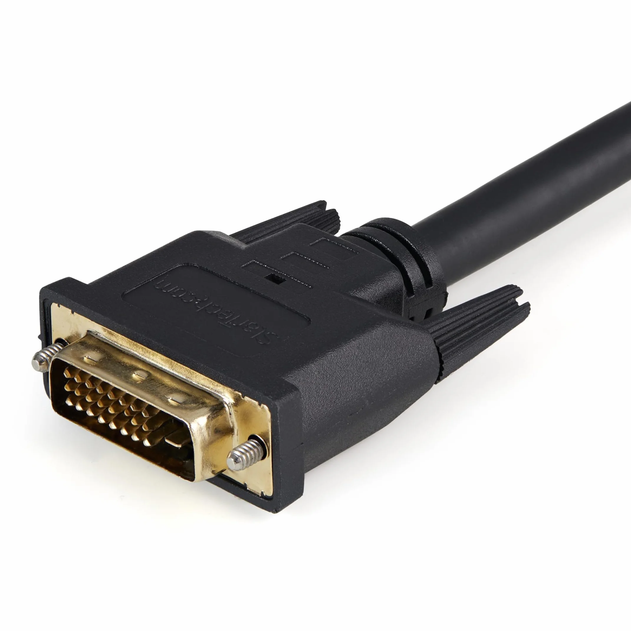 StarTech.com Kabel rozdzielający DVI 0,3 m - M/F - DVI-D na 2 x DVI-D podwójny rozdzielacz wideo do monitora komputerowego z podzielonym ekranem (DVISPL1DD)