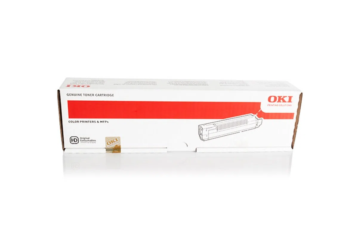 OKI Magenta Toner Cartridge Toner do drukarek laserowych (10000 stron, MC861, Magenta)