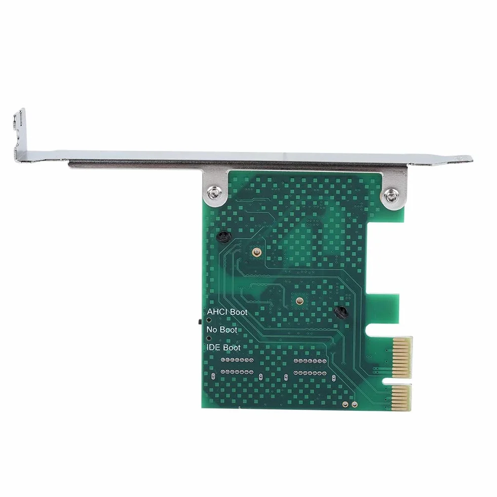 Goshyda Karta rozszerzeń SATA 3.0, 4-portowa karta rozszerzeń PCIE do SATA 3.0, adapter karty kontrolera 6G z większym radiatorem i przegrodą 2U