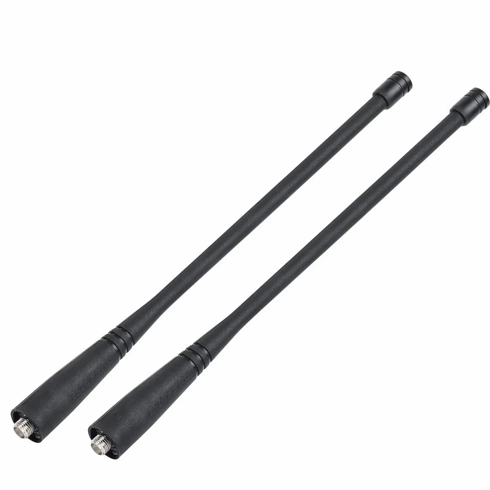 BaoFeng 6,7 cala dwupasmowa antena 136-174/400-520 MHz U/V SMA-żeńska do UV-5R 5RE Plus 5RA 5RB 5RC 5RD (2 szt.)