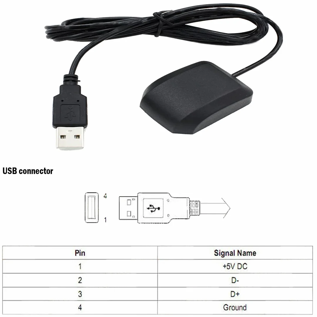 VK-162 G-Mouse USB moduł nawigacji GPS zewnętrzna antena GPS zdalny montaż USB odbiornik GPS do Raspberry Pi obsługa Google Earth Window Linux