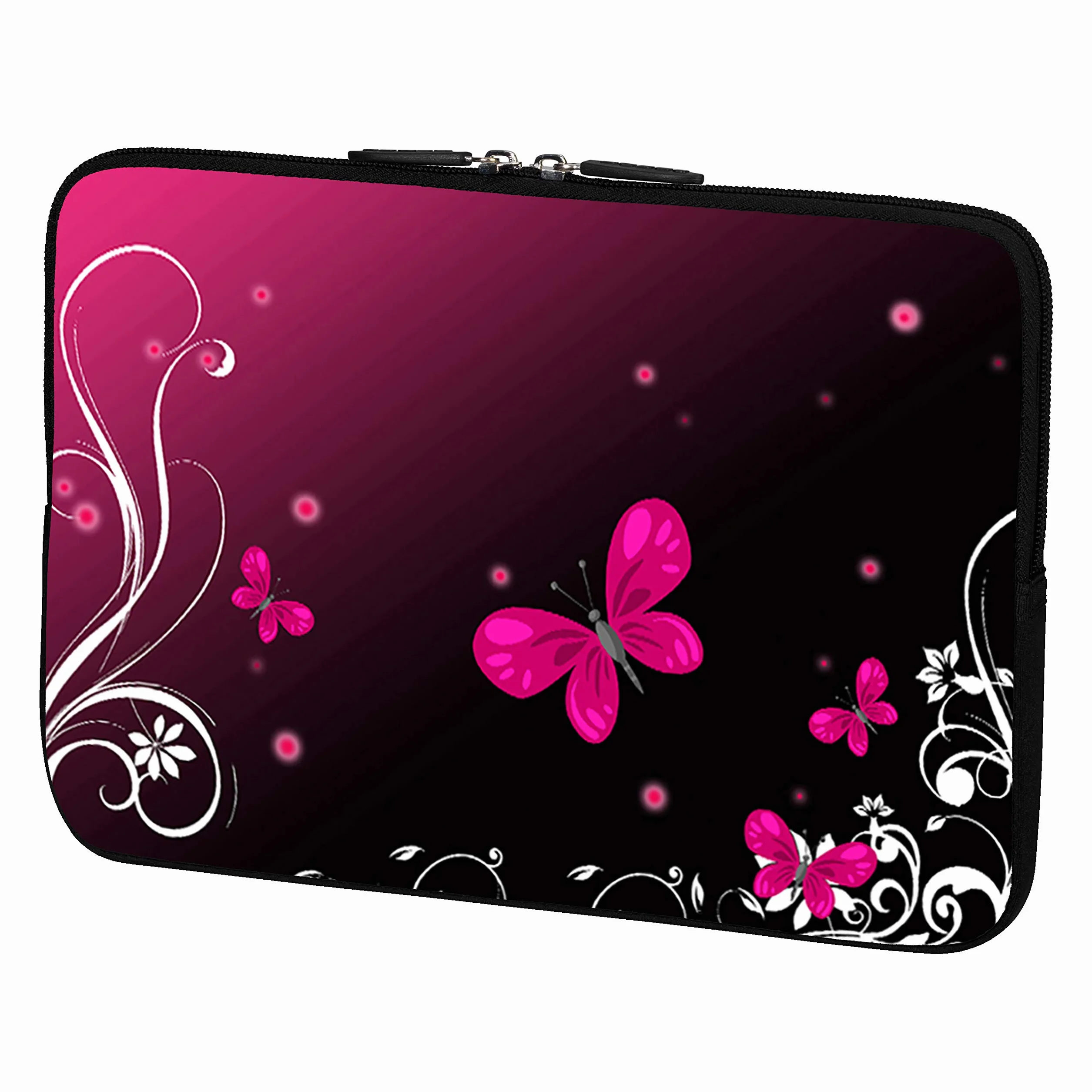 PEDEA Designerski pokrowiec ochronny na notebook do 17,3 cala (43,9 cm), motyl