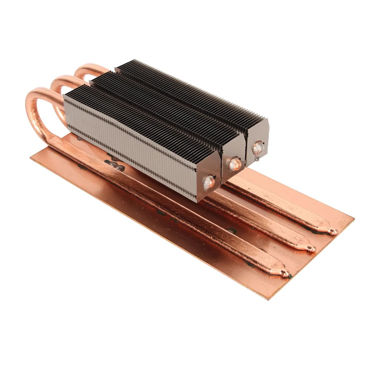 Radiator Płyty Głównej Karty Graficznej Komputera, Radiator z Czystej Miedzi RTX3090 3060 3080 Pomocniczy Grzejnik Karty Graficznej, 200mm X 80mm X 50mm