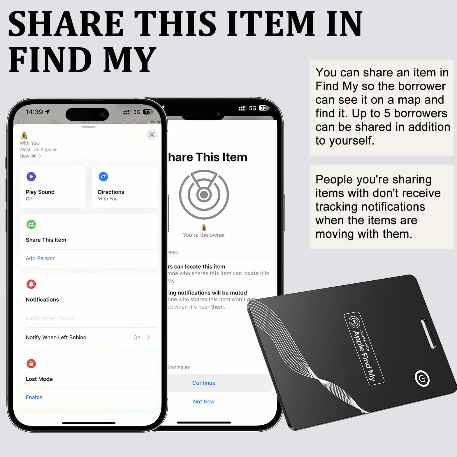 Karta Wallet Tracker bezprzewodowy lokalizator portfela Apple Find My cienki GPS Item Tracker do kluczy