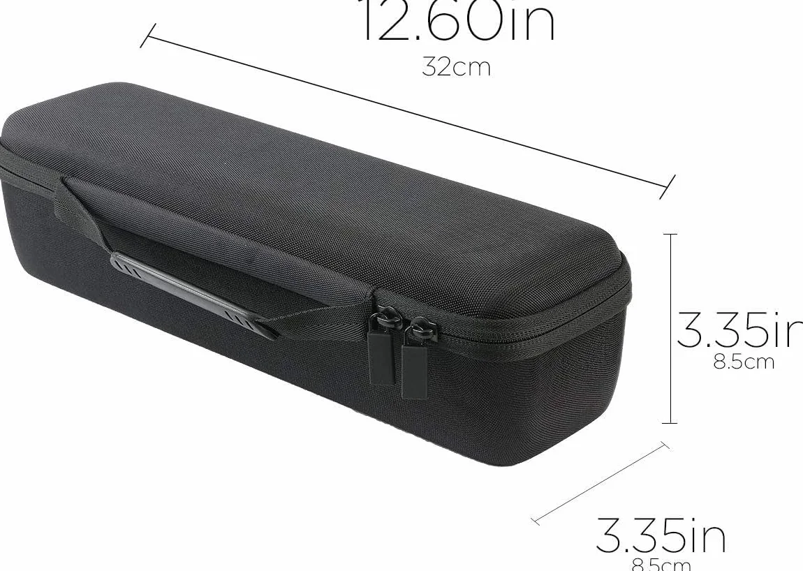 co2CREA Twarde etui podróżne do Soundcore Motion+ plus głośnik Bluetooth i ładowarka, tylko osłona