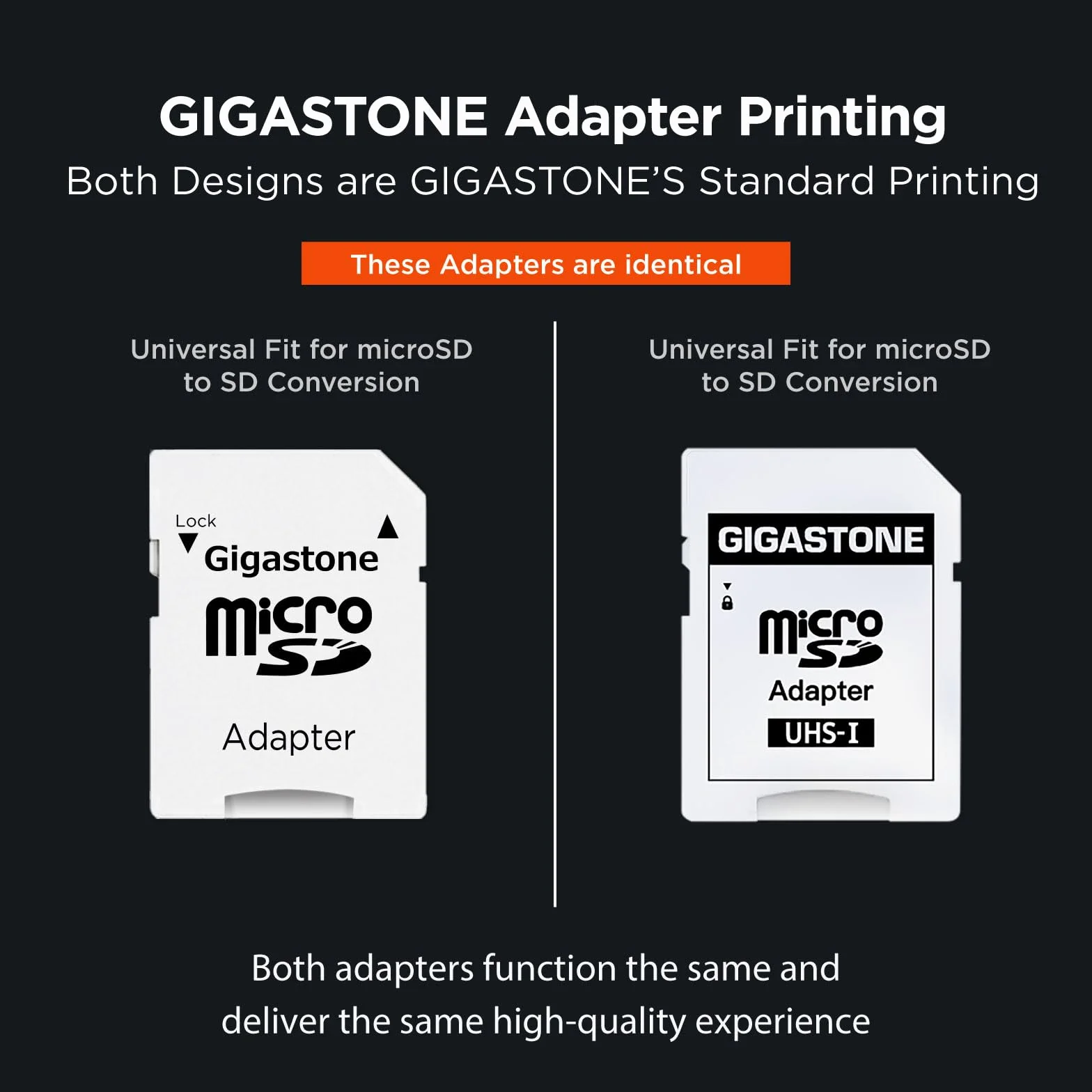 Gigastone Karta pamięci 64 GB Micro SDXC A2 U3 V30 95 MB/s 4K Pro Camera z adapterem SD