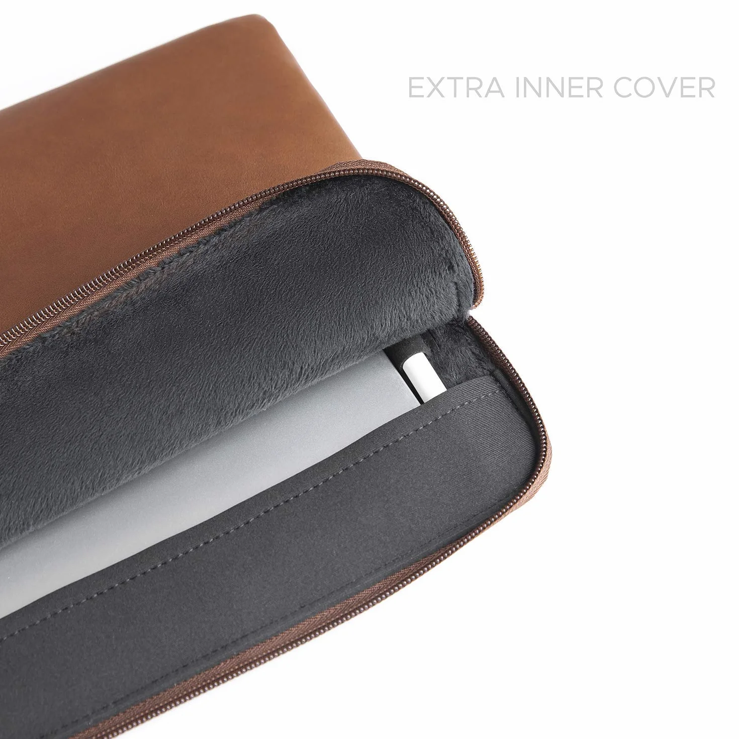Comfyable etui na tablet kompatybilne z iPad Air 11 cali M4 2026, iPad Pro 11 cali M5, Smart/Magic Keyboard, uchwyt na rysik, wodoodporne etui PU, brązowy