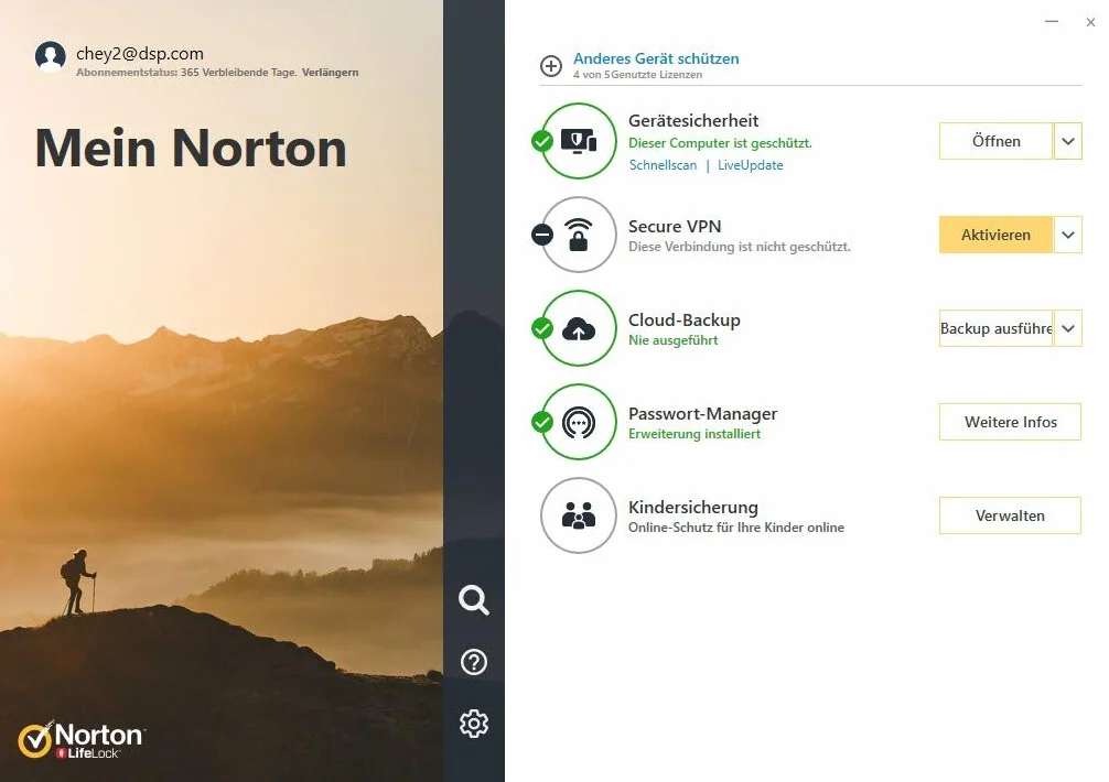 Norton 360 Premium - 75 GB Cloud Speicher - 10 Devices, 1 Year - ESD-Pobieranie ESD